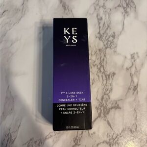 NIB Keys Soulcare It's like Skin 2 in 1 Concealer and Tint shade 260n